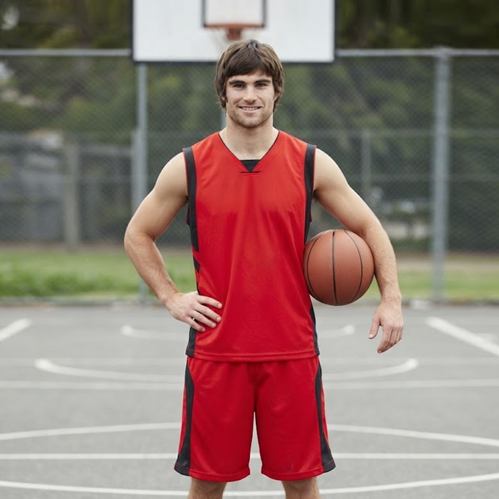 Adults CoolDry® Basketball Contrast Colour Shorts