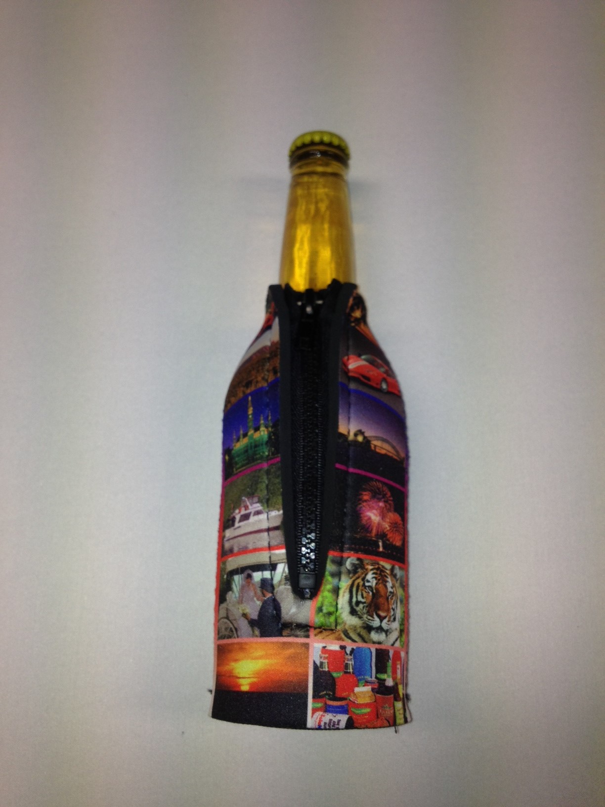 CDI-N20+21  zip bottle holder (375ml & 750ml)