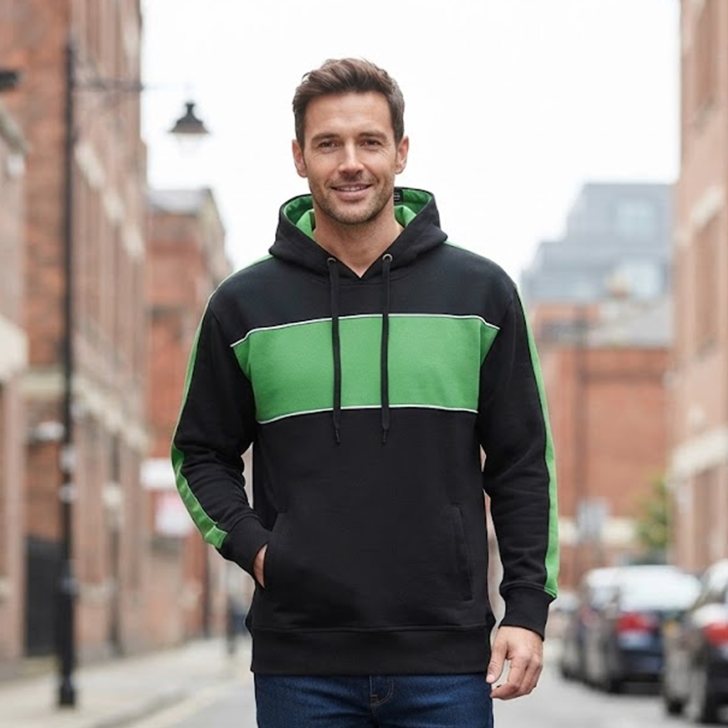 COMBED COTTON ANTI PILL FLEECE HOODIE