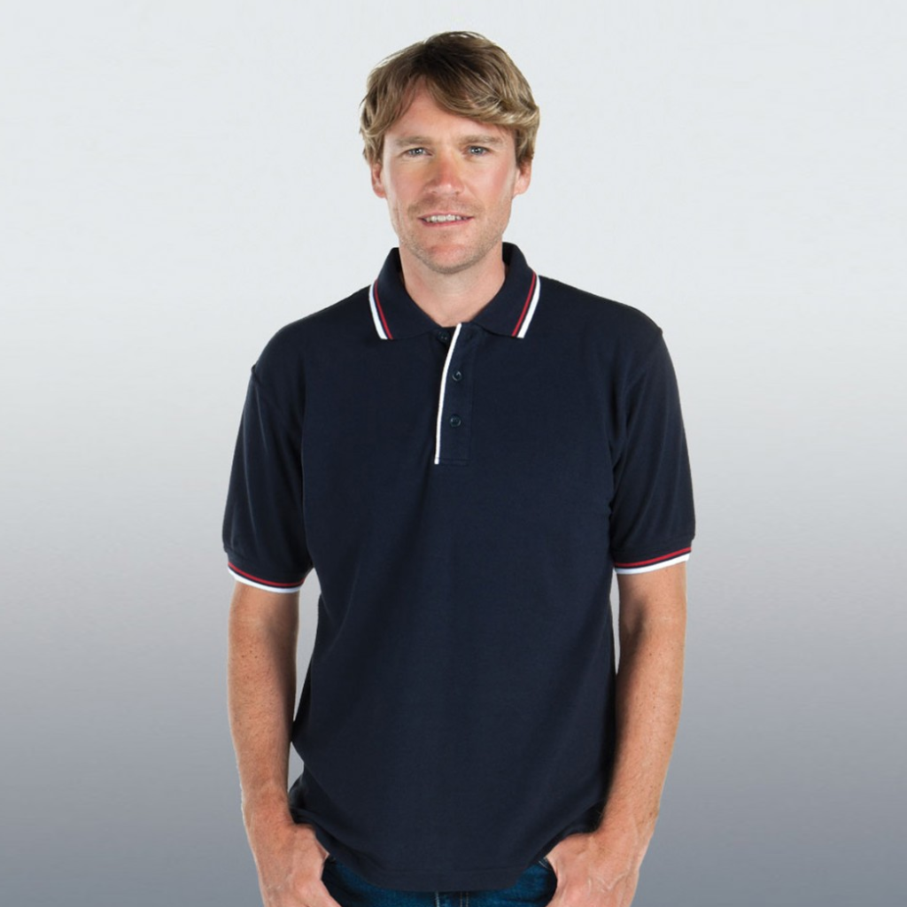 DOUBLE CONTRAST POLO