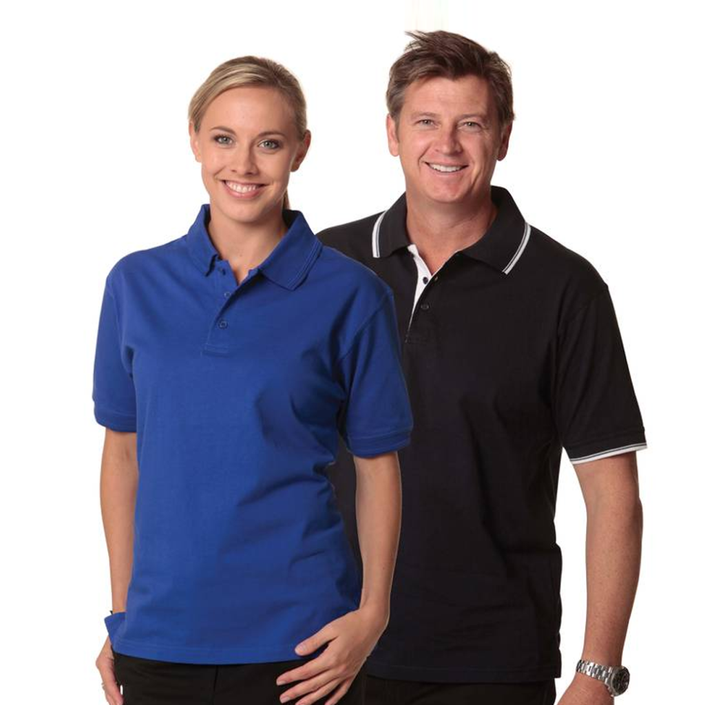 JERSEY KNIT SHORT SLEEVE CONTRAST