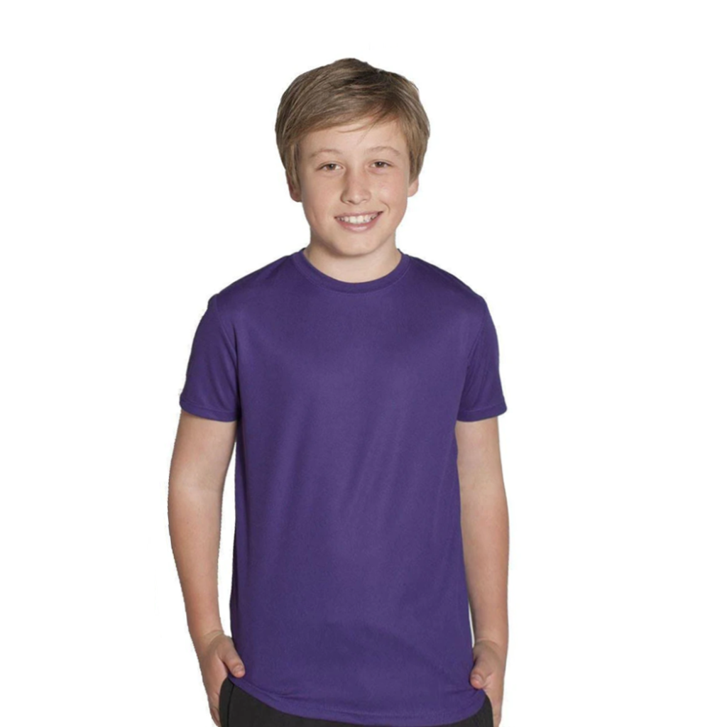 KIDS NEW FIT POLY TEE