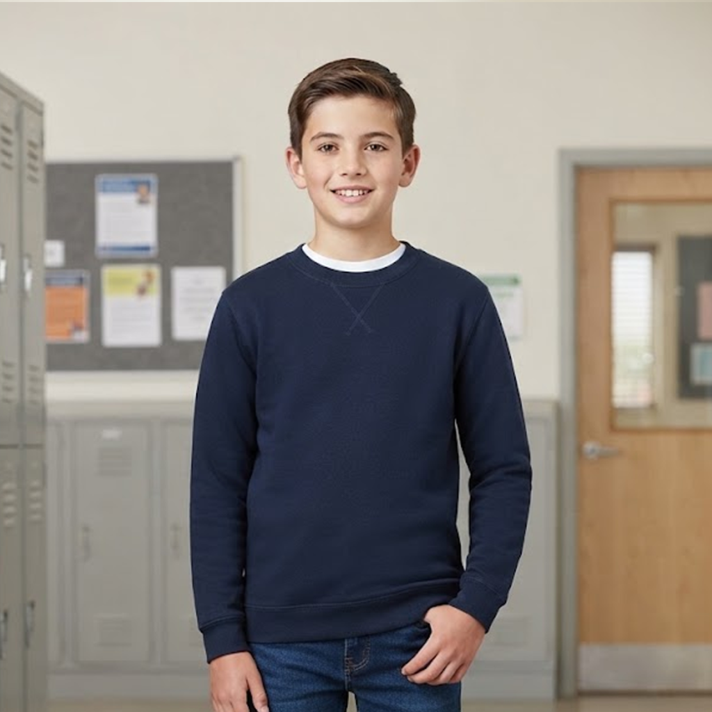 KIDS P/C FLEECY SWEAT