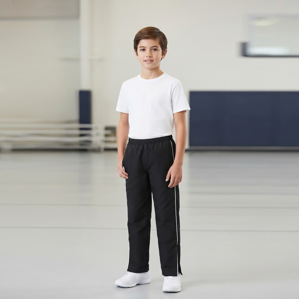 KIDS WARM UP ZIP PANT