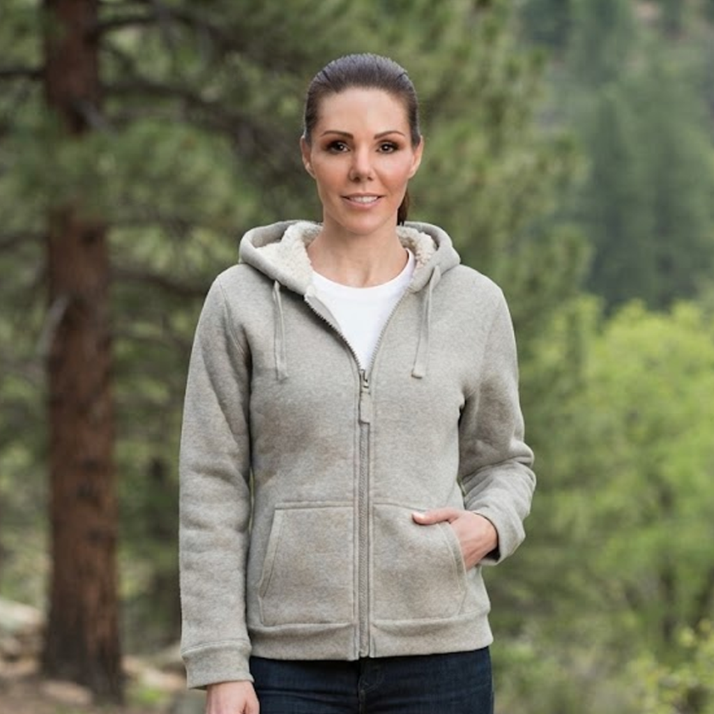 LADIES SHEPHERD HOODIE FULL ZIP