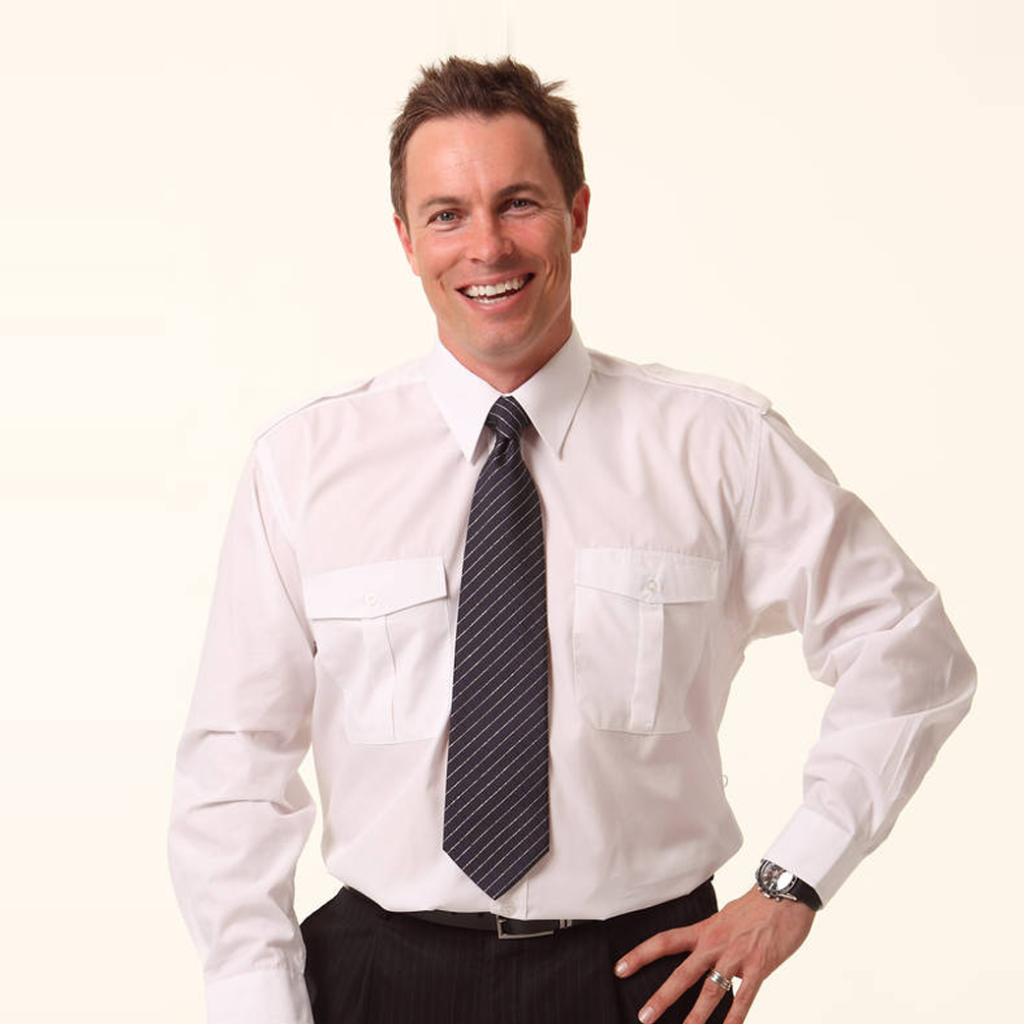 MENS LONG SLEEVE EPAULETTE SHIRTS