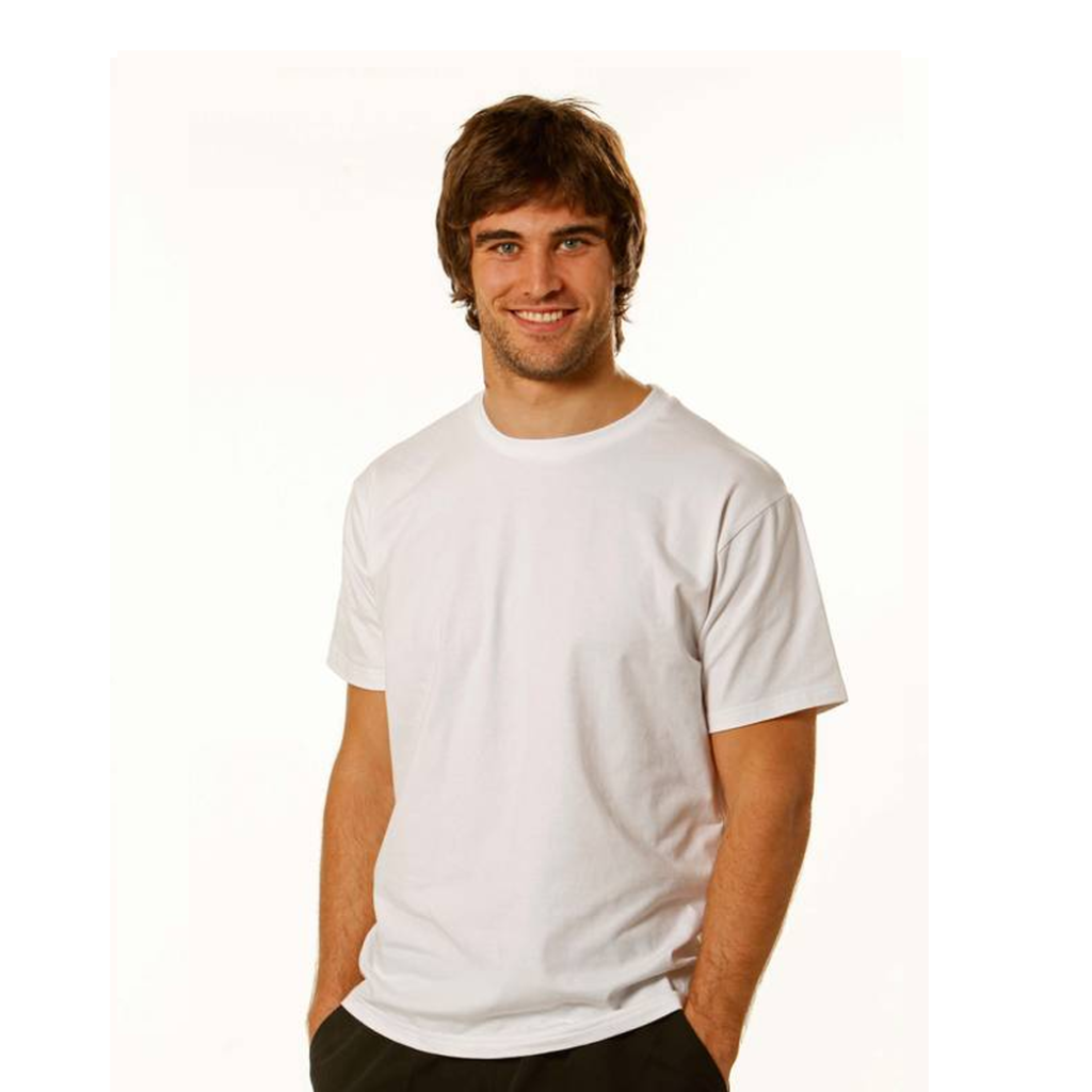 Men’s Cotton Stretch Fitted Tee