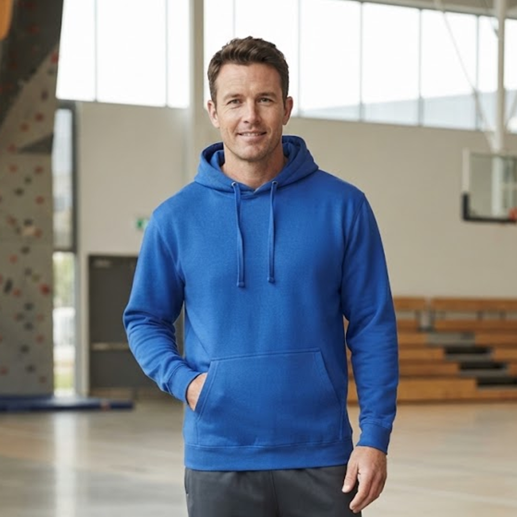 PLAIN FLEECY HOODIE