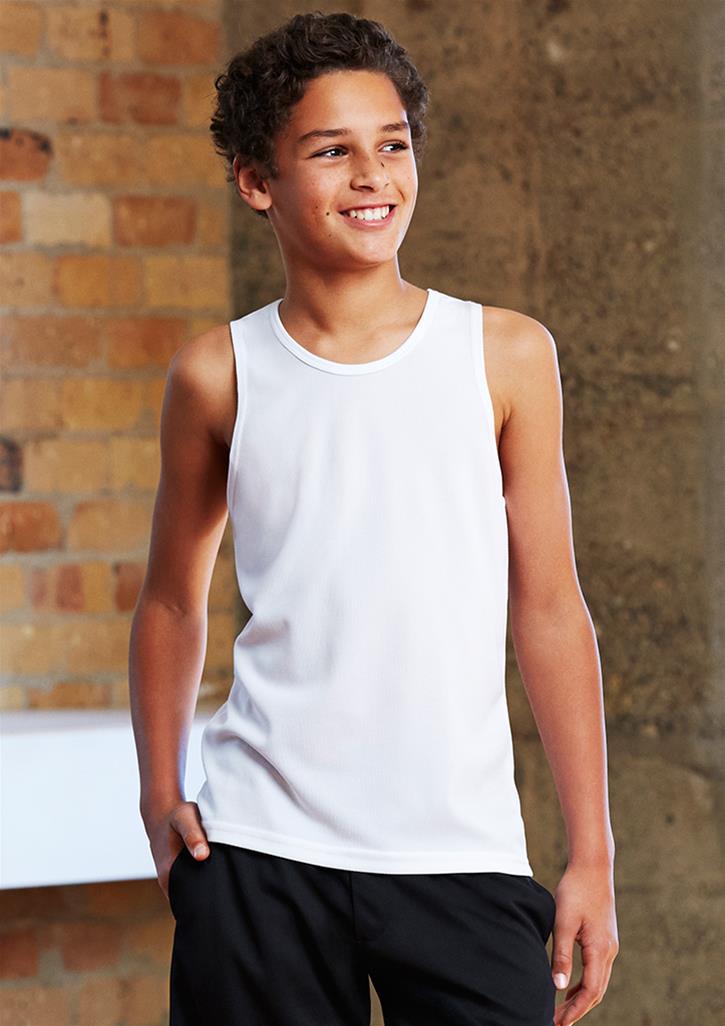Kids COOL™ Sprint Singlet – COOL™ 100% Breathable Polyester