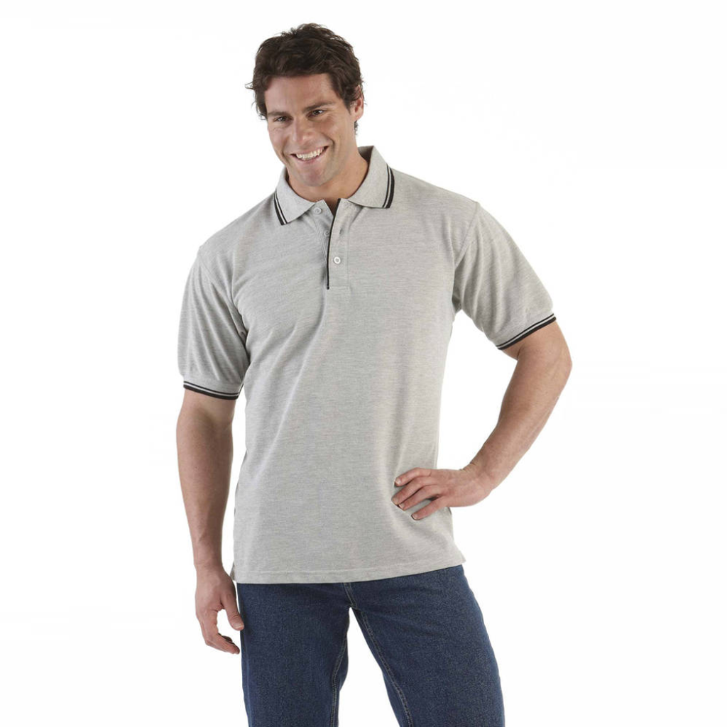 S/S CONTRAST POLO