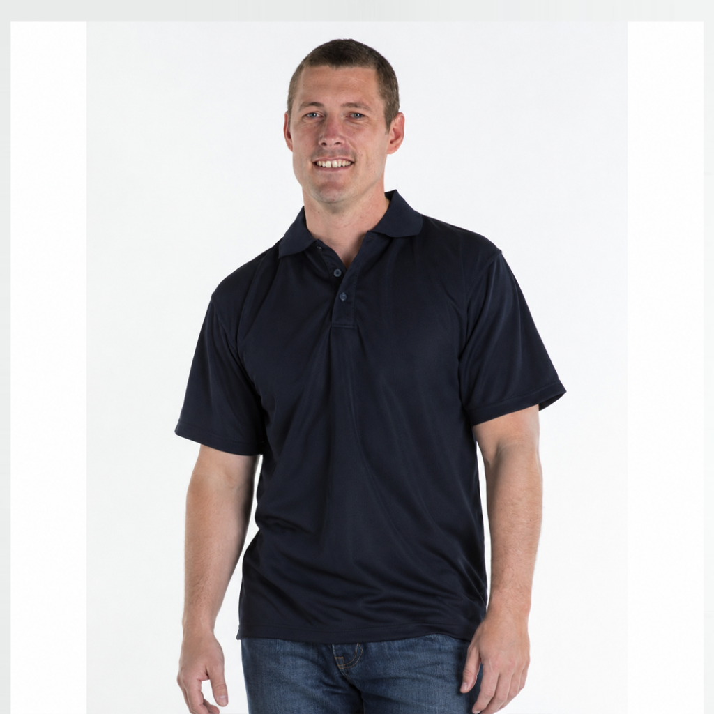 S/S POLY POLO