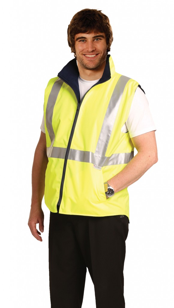 High Visibility Two Tone Vest With 3M Reflective Tapes