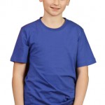 FCW - (Kids’ Unisex) Cotton Crew Neck Traditional Tee Shirt