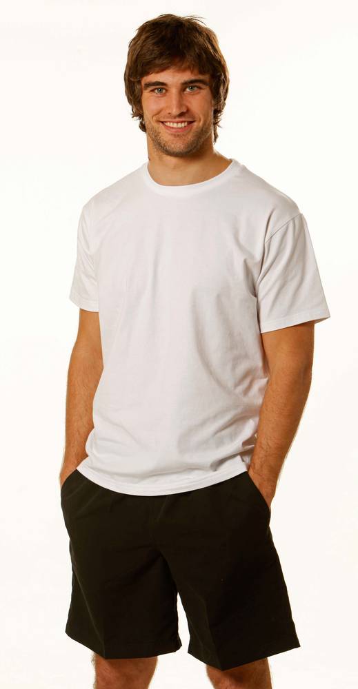 Men’s Cotton Stretch Fitted Tee