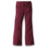 FCW - Girls tailored boot leg polyester/viscose pants