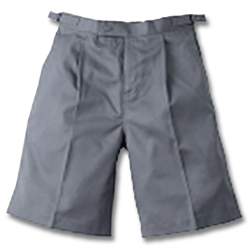 Boys polyester viscose gabardine tab shorts