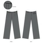 FCW - Bright P12 – Boys Pants Grey