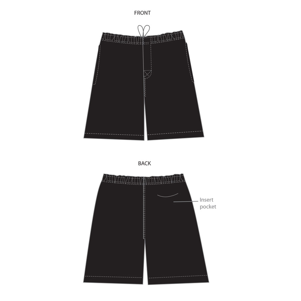 Unisex Shorts (Stretch) – Black
