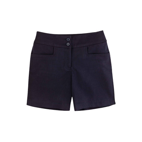 Girls Tailored Shorts – Navy