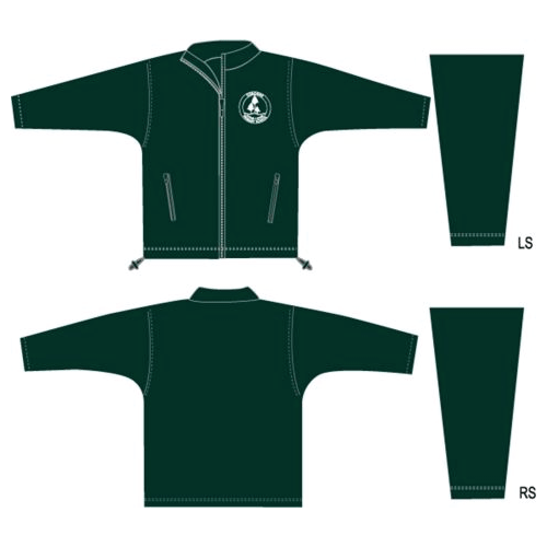 Unisex Jacket Polar Fleece – Green