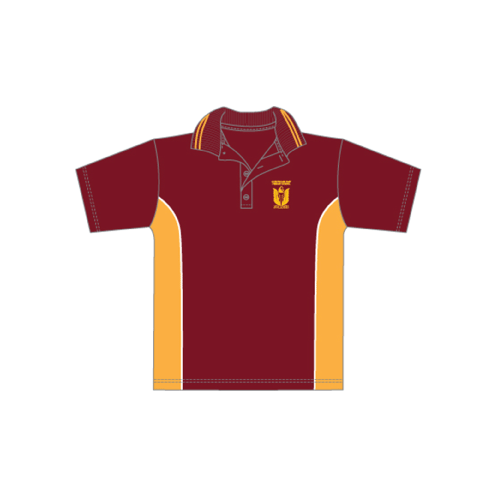 2019 Grade 6 Polo Short Sleeve – Maroon/Gold