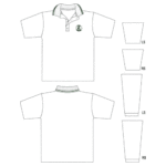 FCW - Unisex Polo Top Short Sleeve – White