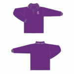 FCW - Unisex Polo Top Long Sleeve – Purple (Year 6 only)