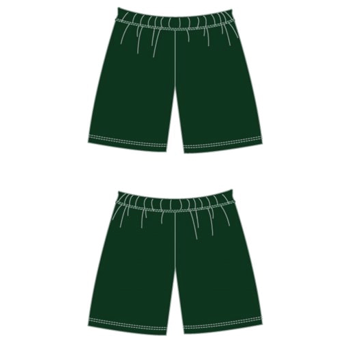 Unisex Shorts Drill – Green