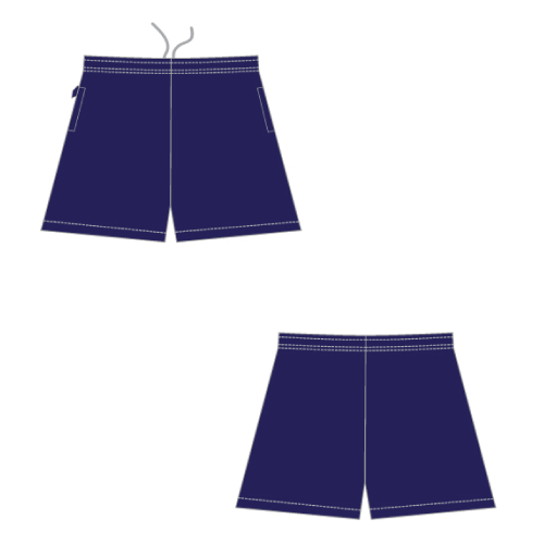 Unisex Shorts Elasticised Waist – Navy