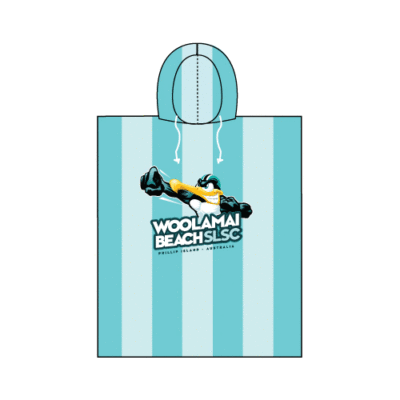 Woolamai Beach SLSC Towel Hoodie