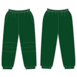 FCW - Unisex Trackpants Double Knee with CUFF – Green