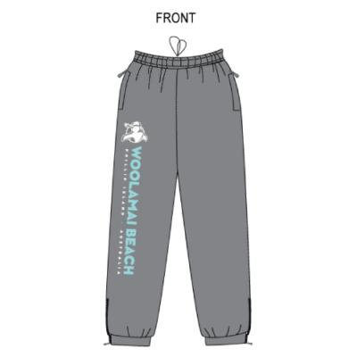 Woolamai Beach SLSC Trackpants Grey