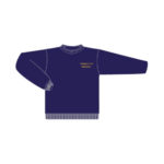 FCW - Unisex Primary Windcheater with Logo Bright P-12- Navy