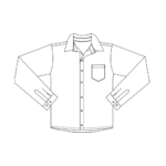 FCW - Unisex Shirt Long Sleeve with Logo – White
