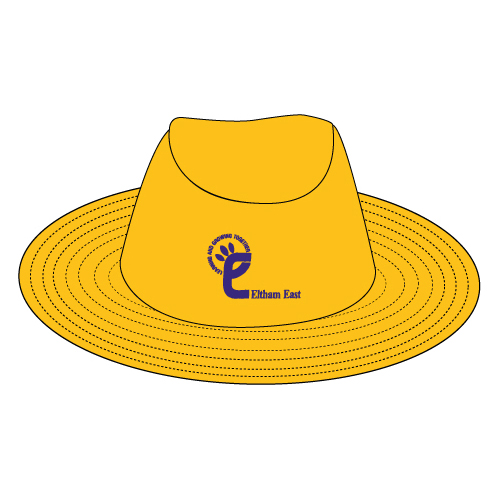 Unisex Hat Wide Brim – Gold