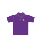 FCW - Unisex Polo Shirt Short Sleeve with Logo – Purple