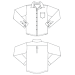 FCW - Unisex Shirt Long Sleeve – White