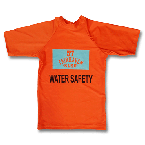 Fairhaven  SLSC  water safety  rash tops