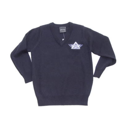 Yeshivah – Beth Rivkah V Neck Jumper Gref:3KJ/6J/JB