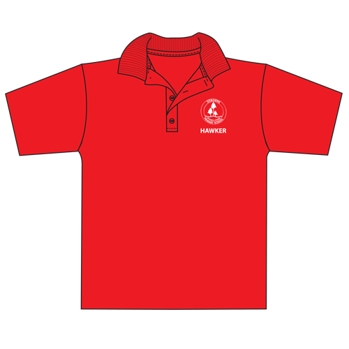 Unisex House Polo – Hawker Red Gref:11559/FCW