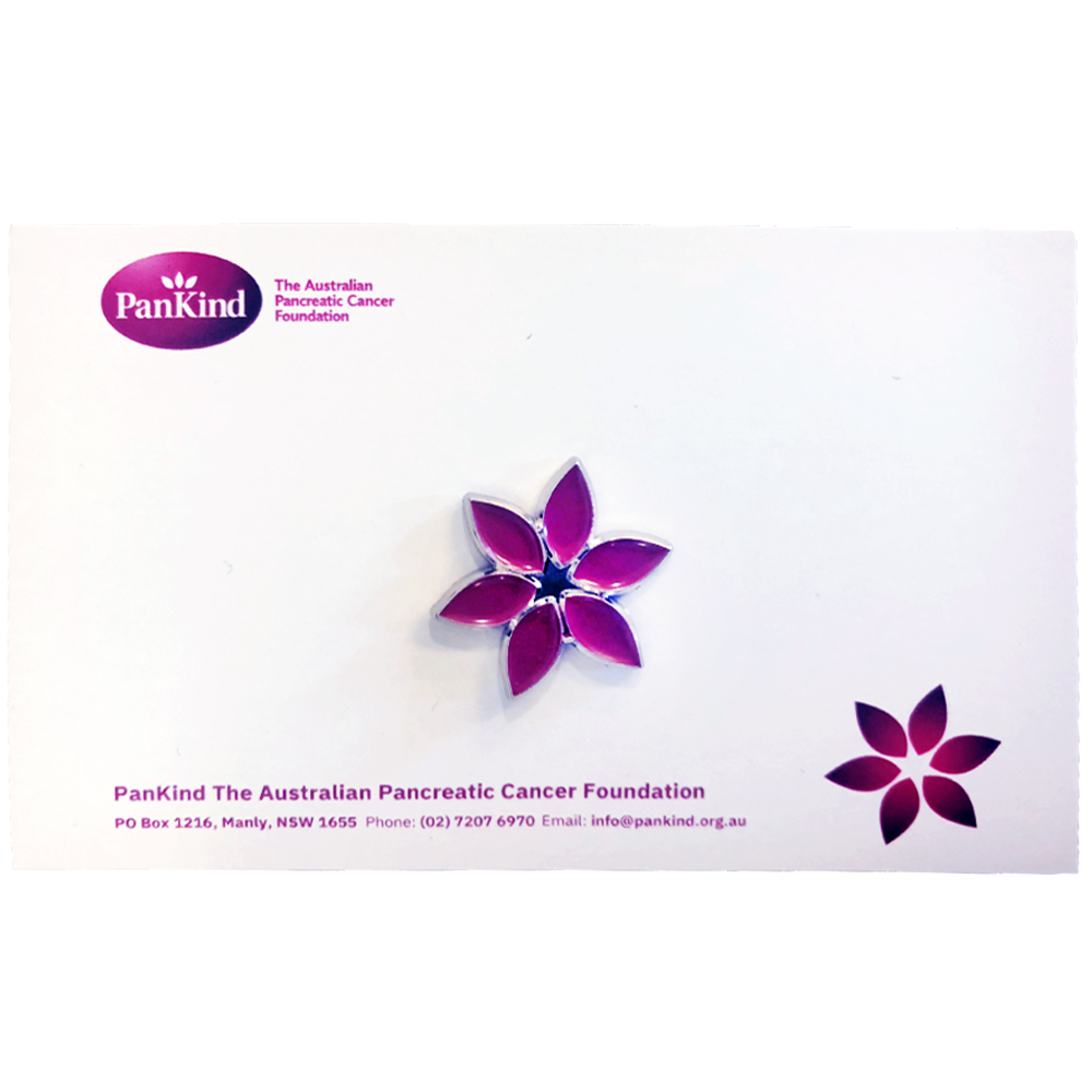 8. PanKind Foundation – Flower Pins