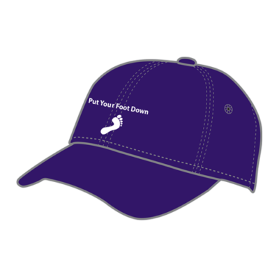 2. PanKind Foundation – "Put Your Foot Down" Cap