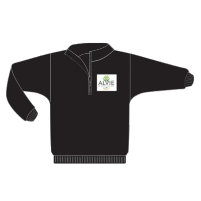 Alvie Consolidated School - Half Zip Windcheater