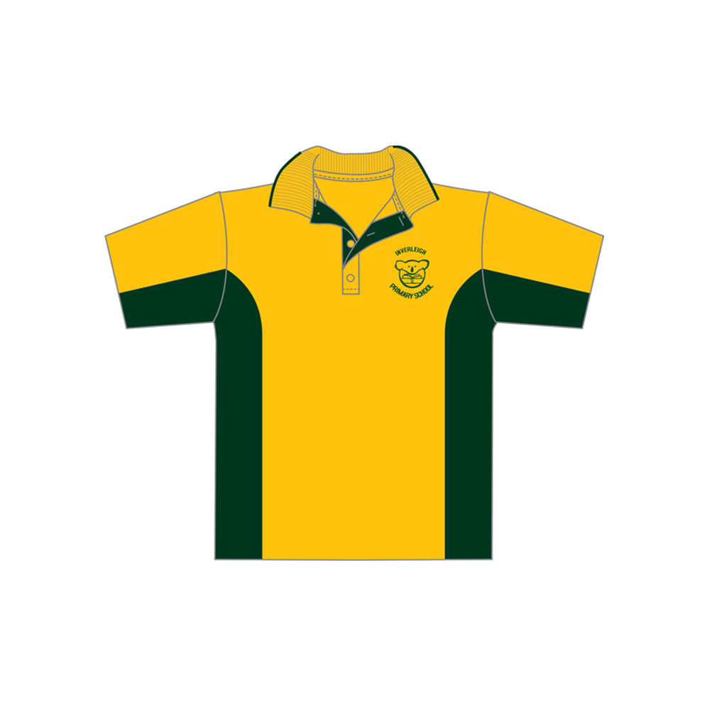 Inverleigh PS 2025 – Gold/Bottle Polo