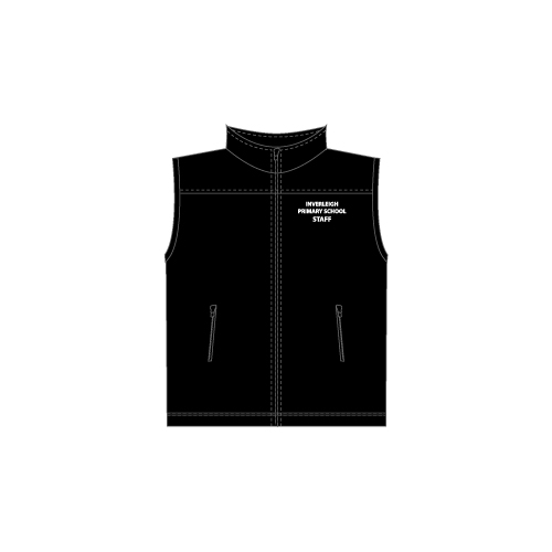 Inverleigh Primary School- Staff – Soft Shell Vest – Black