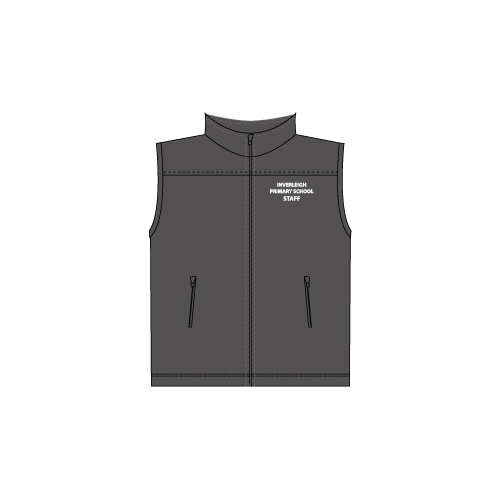 Inverleigh Primary School – Staff – Soft Shell Vest – CHARCOAL