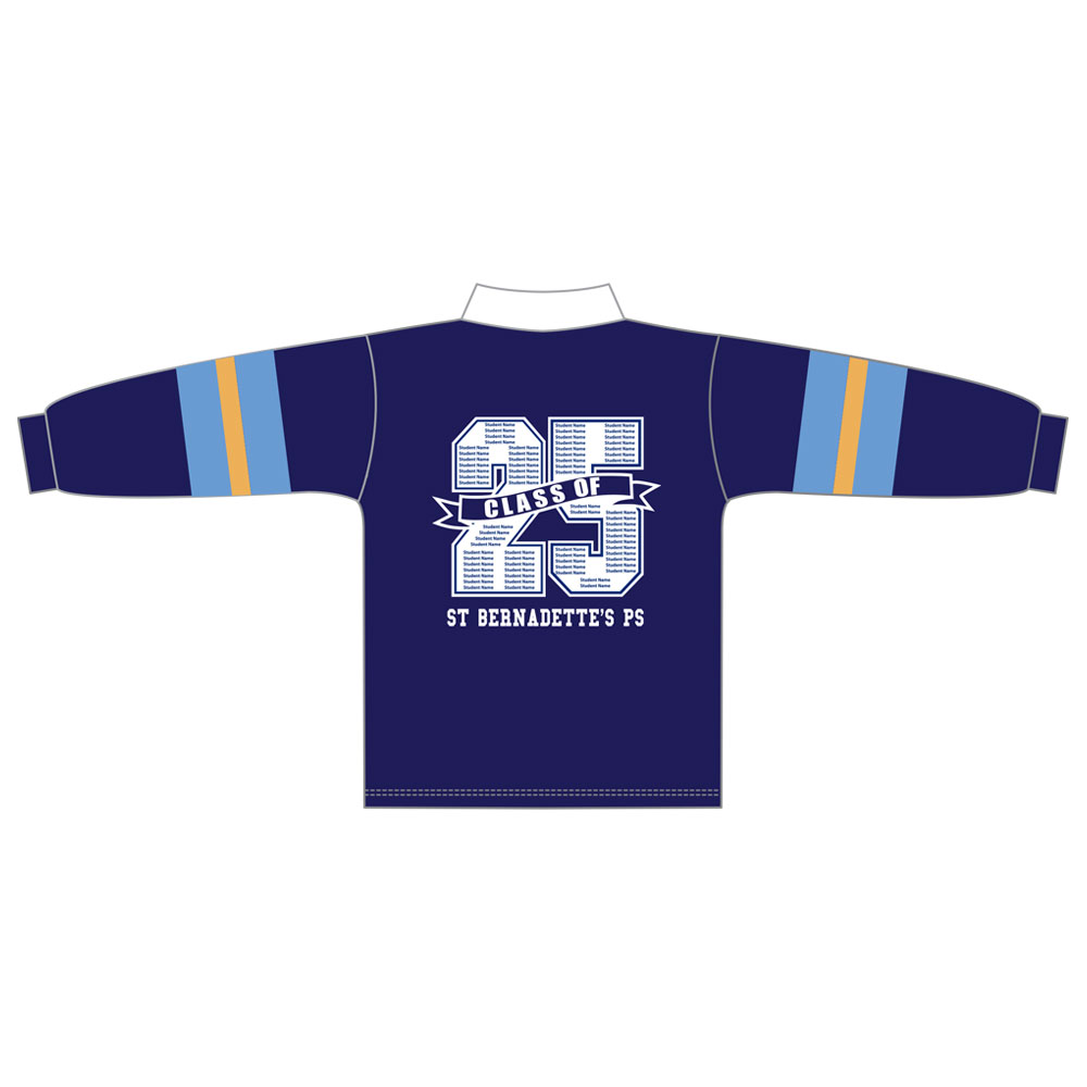 St Bernadette’s PS 2025 – Rugby Jersey