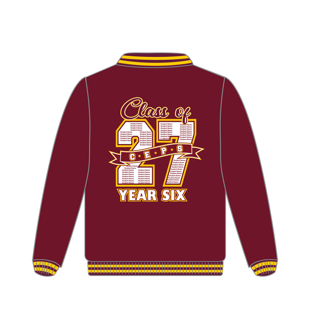 Cheltenham East PS 2027 – Zip Bomber Jacket