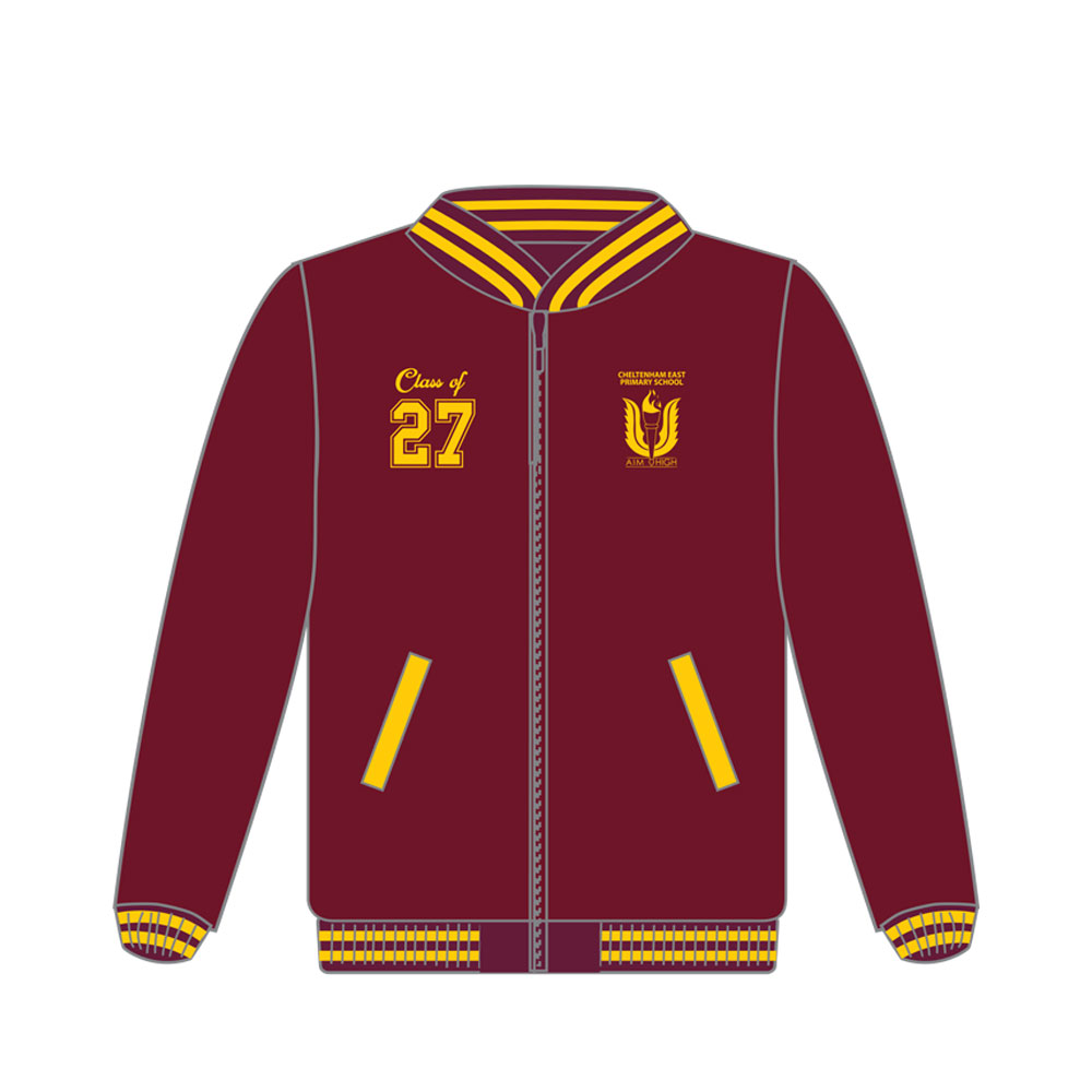 Cheltenham East PS 2027 – Zip Bomber Jacket