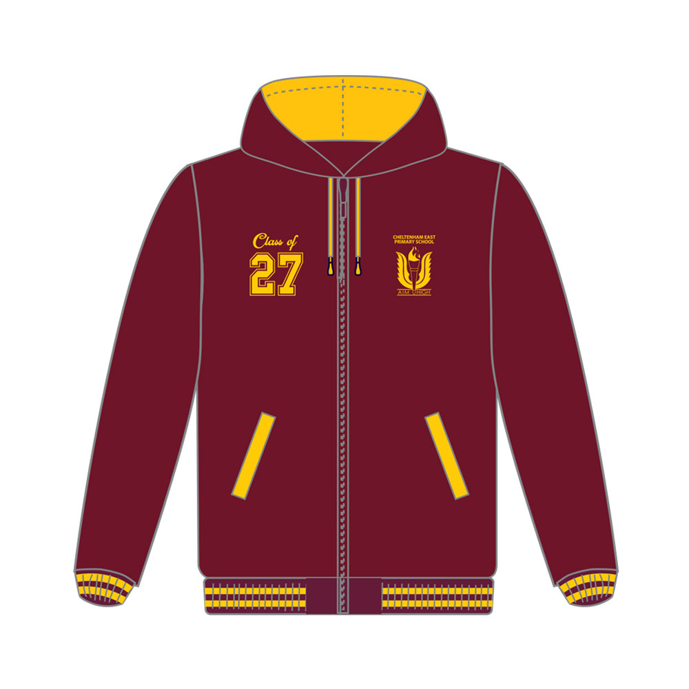 Cheltenham East PS 2027 – Zip Hoodie